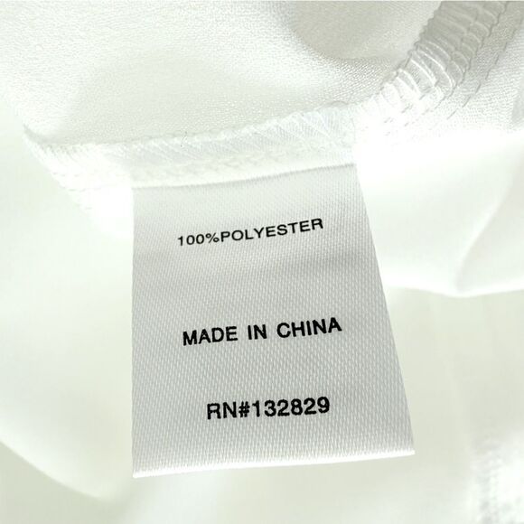 REVOLVE More To Come Lola Midi Dress White Spaghetti Strap Lined Medium - Picture 6 of 6